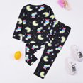 thumbnail image 4 of ATAIKU Toddler and Little Girl Pajamas Set Kids Long Sleeve Tee and Pants Owl Sleepwear Girls 2-Piece Jammies 3T, 4 of 13