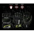 thumbnail image 4 of Franklin Sports Shok-Sorb Neo Batting Gloves Black/Optic Yellow Adult X-Large, 4 of 4