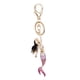 thumbnail image 2 of Moda Cristal Belleza Sirena Llavero Llavero Colgante Niñas Mujeres - Morado, 16.5 cm Yotijar Crystal llavero, 2 of 10