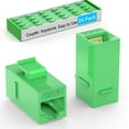 thumbnail image 1 of Acoplador Keystone Sokqovt CAT6 RJ45 hembra a hembra (paquete de 24), 1 of 7