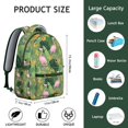 thumbnail image 6 of Durable Flamingo Themed Backpack - Multi-Compartment School Bookbag with Laptop Sleeve, Ergonomic Design for High School Students, Trendy Print College Essentials Bag, 6 of 6