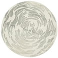 thumbnail image 4 of SAFAVIEH Bella Igor Abstract Swirls Wool Area Rug, Ivory/Grey, 5' x 8', 4 of 10