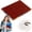 Brown, variant on Pu Leather Notebook A5, 100 Sheets/200 Pages Journal with 80Gsm Paper, Rainbow Edge Design for Office Schol Supplies, Pink