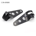 thumbnail image 1 of 2 pcs Aluminum Fork Mount Brackets Three Holes Retrofit Support frame Adjustable Stand Shock Mount Motorcycle Headlight Bbracket 1, 1 of 7