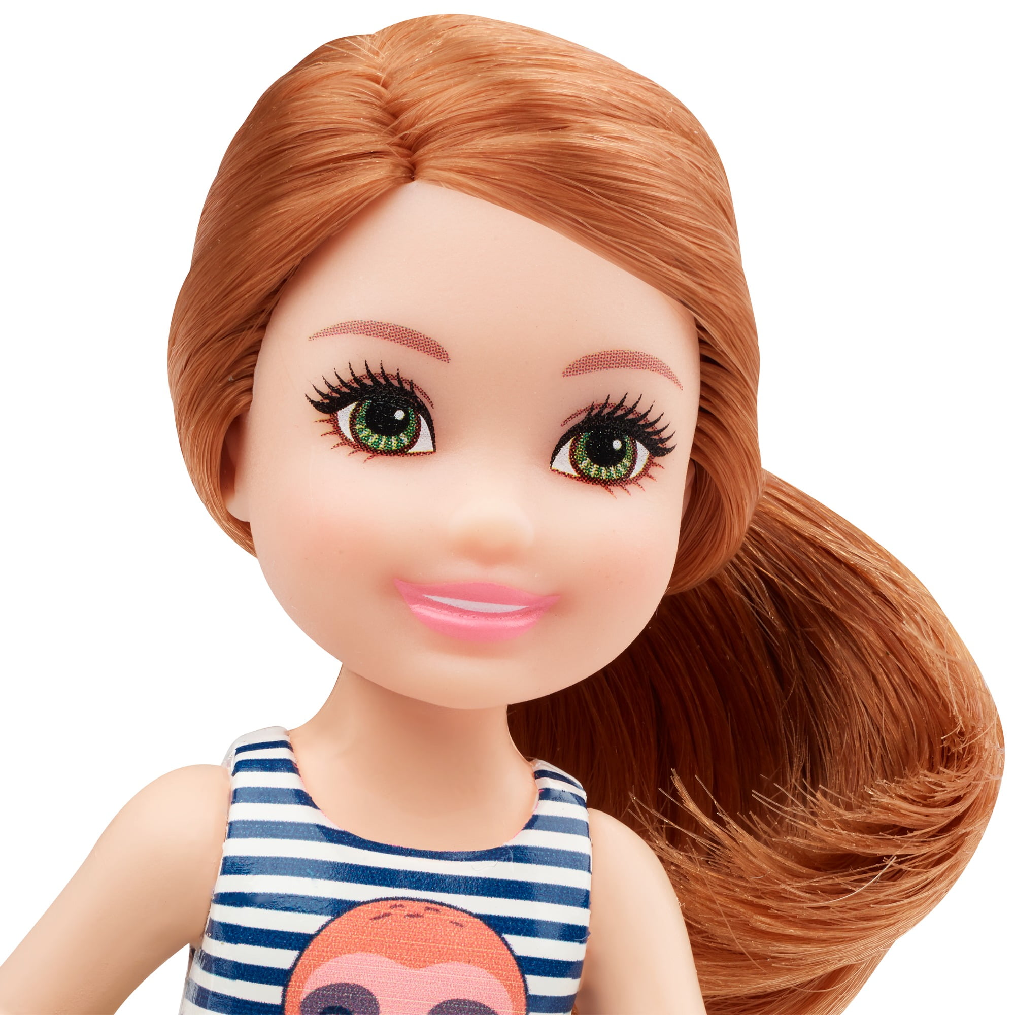 Barbie Club Chelsea Doll with Red Hair 6 inch Friends Inspired Toy Walmart
