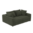 thumbnail image 6 of 102.4" Plush Corduroy 4-Seat Sofa - Modern Cloud Couch with Deep Seating & Convertible Design, Includes Soft Pillows, 1000 lb Capacity for Living Room or Office, 6 of 9