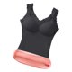 thumbnail image 5 of Jumpingount Chaleco térmico Thermo Lingerie Ropa de invierno Forma del cuerpo Lavable Interior Negro 2Conjunto, 5 of 6