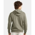 thumbnail image 3 of Alternative B04912066 Mens Eco-Cozy Fleece Pullover Hoodie, Military - Extra Large, 3 of 5