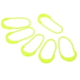 thumbnail image 1 of Unique Bargains Zipper Pulls Replacement 10 Pack Extension Cord Handle Extender for Luggage Backpacks Jackets Fluorescent Green, 1 of 5