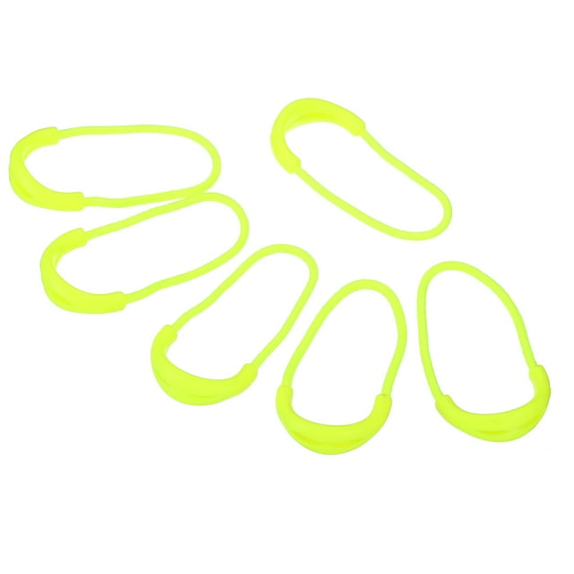 Unique Bargains Zipper Pulls Replacement 10 Pack Extension Cord Handle Extender for Luggage Backpacks Jackets Fluorescent Green