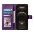 thumbnail image 5 of Funda para FOXDOCK iPhone 12– Cuero Premium, 3 ranuras para tarjetas, Protección contra impactos, 5 of 5