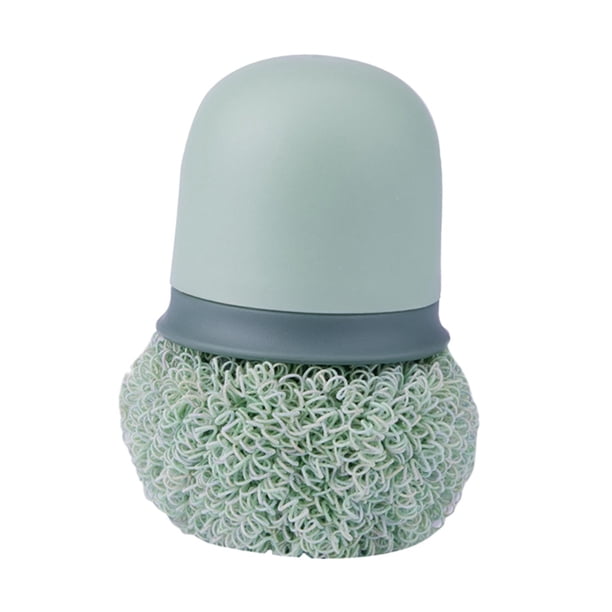 Cepillo para lavavajillas, cepillo para limpiar ollas, cepillo multifuncional portátil para fregar platos, cepillo de bolas de limpieza para el hogar para vajilla, olla, sartén para platos Verde BLESIY Cepillo para fregar platos