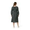 thumbnail image 4 of Chaps Women's Peasant Midi Dress, 4 of 4