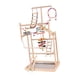 thumbnail image 2 of Parque infantil para pájaros y loros, parque infantil de madera con escalera, centro de actividades, gimnasio para pájaros, puesto de juegos para, 2 of 9
