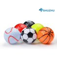 thumbnail image 2 of Pelotas de golf 6PCS Entrenamiento Deportes Regalo Práctica Campo de prácticas Novedad Diversión para golfistas Niños Niños Dibujos animados de colores Lindo interior Personaje personalizado, 2 of 6