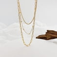 thumbnail image 2 of NETSENG Colliers Choker pour les Femmes, Plaqué Or Délicate Superposition Chaîne Colliers Simples Pendentif Initiale Réglables en Couches Colliers Chaîne en Or pour les Femmes Bijoux Cadeaux, 2 of 5