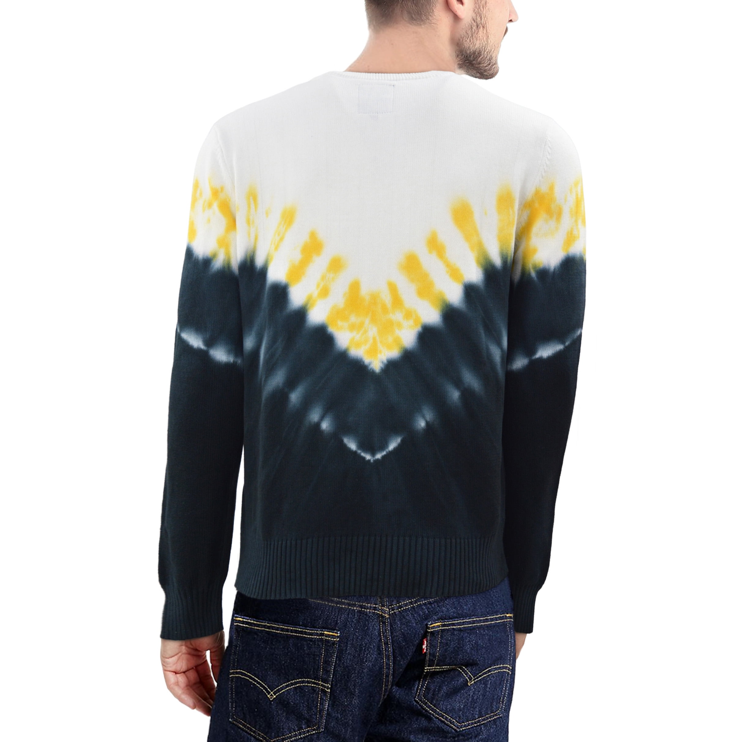 Yellow tie dye discount jumper