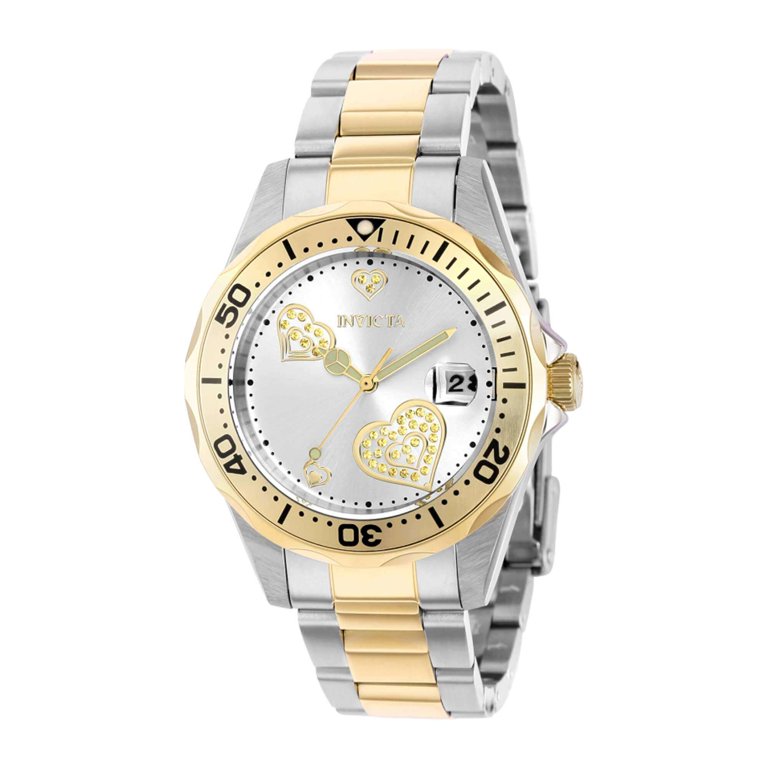 Invicta ladies yellow/silver watch Invicta 20470 Lady main image 4