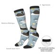 thumbnail image 4 of Naloa Swan Princess On Lake Thigh High Socks Extra Long Stretchy Sock Women Over Knee High Opaque Stocking Daily Wear, 4 of 6