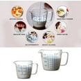 thumbnail image 3 of Limei 250ML/8 oz heat-resistant glass measuring cup with scale for laboratory, children's milk making, kitchen baking, etc, 3 of 7