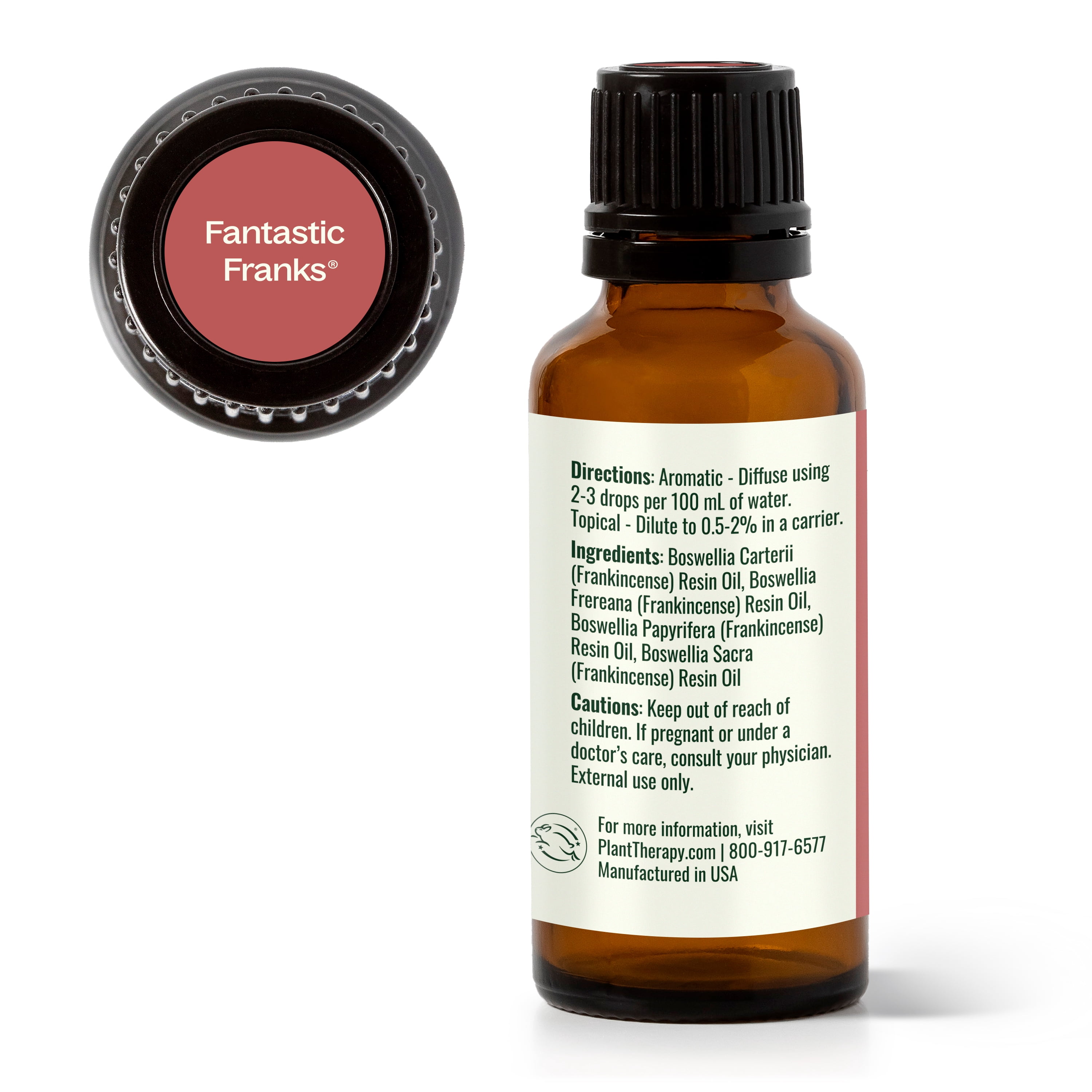Plant Therapy Fantastic Franks Essential Oil Blend 30 mL (1 oz) 100% Pure, Undiluted, Natural Aromatherapy