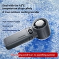 thumbnail image 5 of Mini Ventilador Portátil de Refrigeración de Mano, 199 Velocidades, Elegante Ventilador Manual Ajustable, Recargable por USB., 5 of 5
