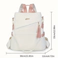 thumbnail image 3 of PRIYAL Anti-theft Lightweight and Stylish Women's Backpack, Large Capacity Versatile Shoulder Bag for Travel and Outings, 3 of 14