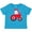 Turquoise, variant on Inktastic Farming Red Tractor Boys or Girls Baby T-Shirt