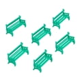 thumbnail image 4 of 6 sillas de banco de Parks Street, modelo de sofá, escala HO, accesorio decorativo para paisajismo, mesa de , accesorios de diseño., 4 of 9