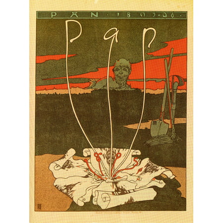 Agricultural Tools with the Sprite Pan  Joseph Kaspar Sattler was a German painter bookplate artist and Art Nouveau illustrator He is best remembered for his work that appeared in the magazine Pan
