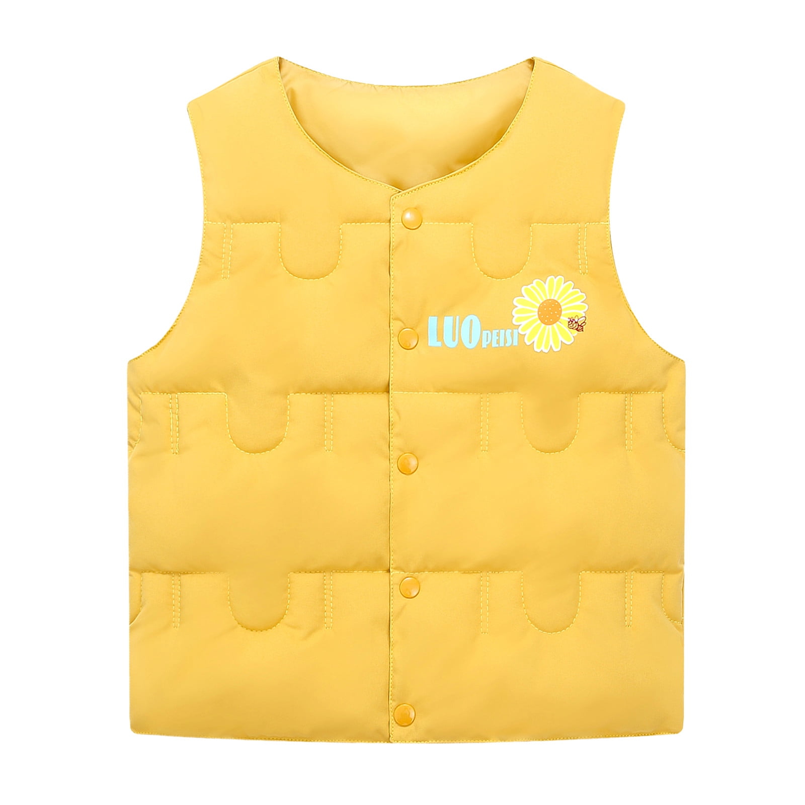 Tuscom Baby Girl Clothes Youth Teen Boy Girl Sleeveless Cartoon Outdoor Vest Waistcoat Outwear Outfits Walmart Com