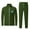 Army Green, variant on BXINGOHAI Mens Fashion 2 Piece Sweatsuit Drawstring Full Zip Long Sleeve Tracksuit Graphic Stand Collar Sweatshirt and Elastic Waist Sweatpants Running Workout Suit Sets Today Army Green,M