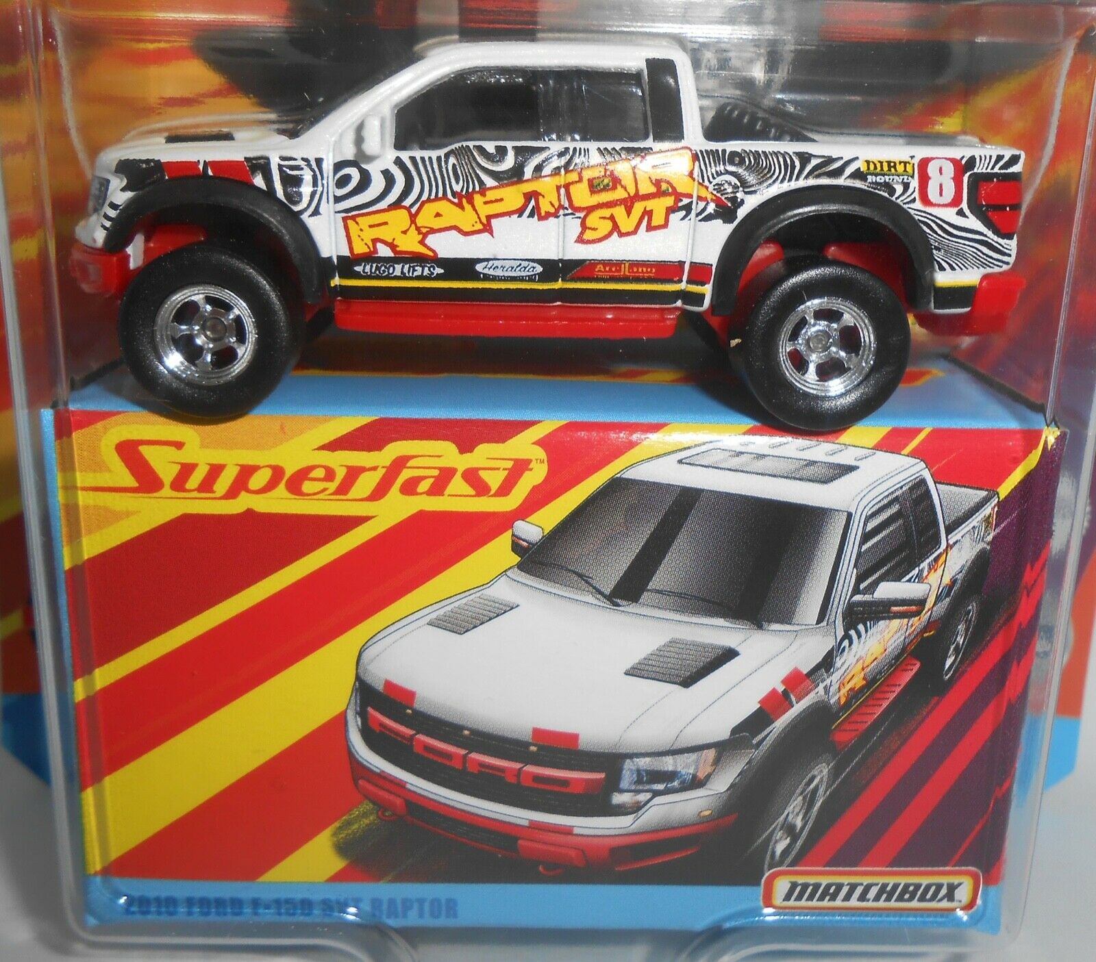 Matchbox Superfast 2010 Ford F-150 SVT Raptor Diecast Vehicle