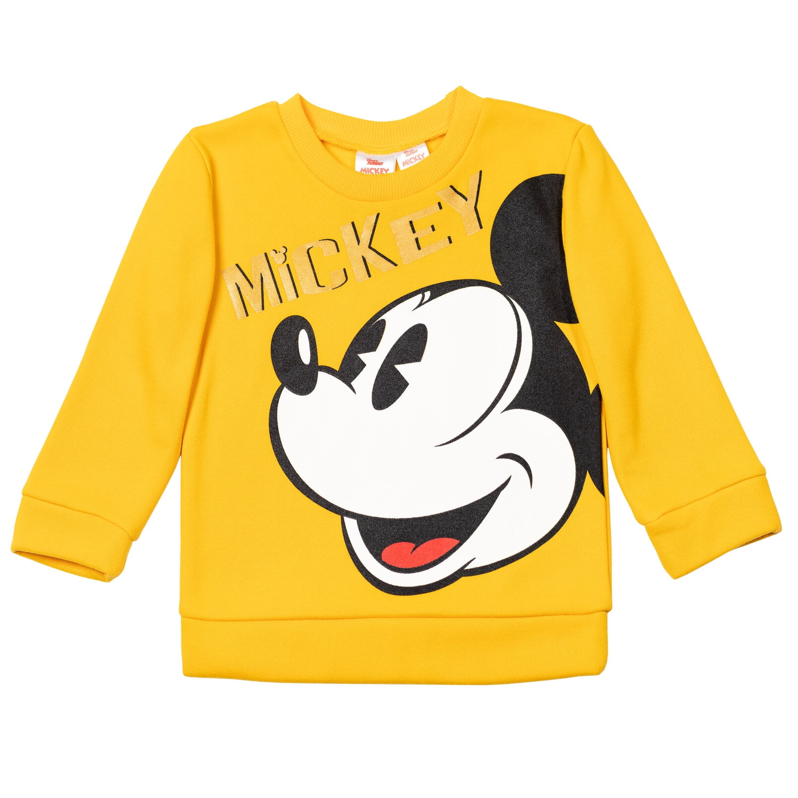 Yellow BABY BOY Mickey Mouse Licenced Shirred Sweatpants
