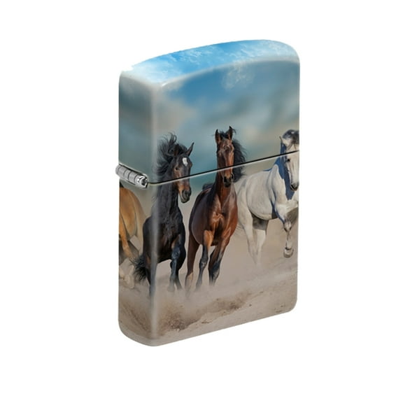Zippo Lighter - Running Horses