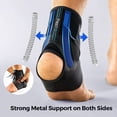 FREETOO Ankle Brace Maximum Metal Support for Men & Women, Compression