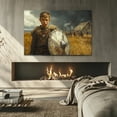 thumbnail image 4 of The Last Living Man Oil Painting Canvas Art Poster Wall Art Print Modern Unique Family Bedroom Living Room Decor, 4 of 6