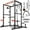 1200LBS Red, variant on Sportsroyals Power Cage,1200lbs Multi-Function Power Rack with Adjustable Cable Crossover System Weight Cage for Home Gym