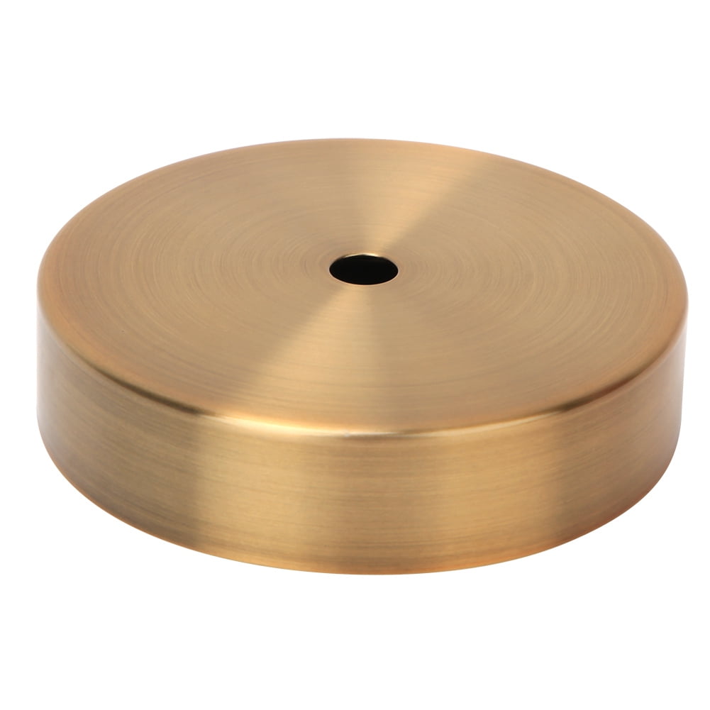 LYUMO Lamp Base, Aluminum Round Shape Ceiling Light Lamp Base Bulb