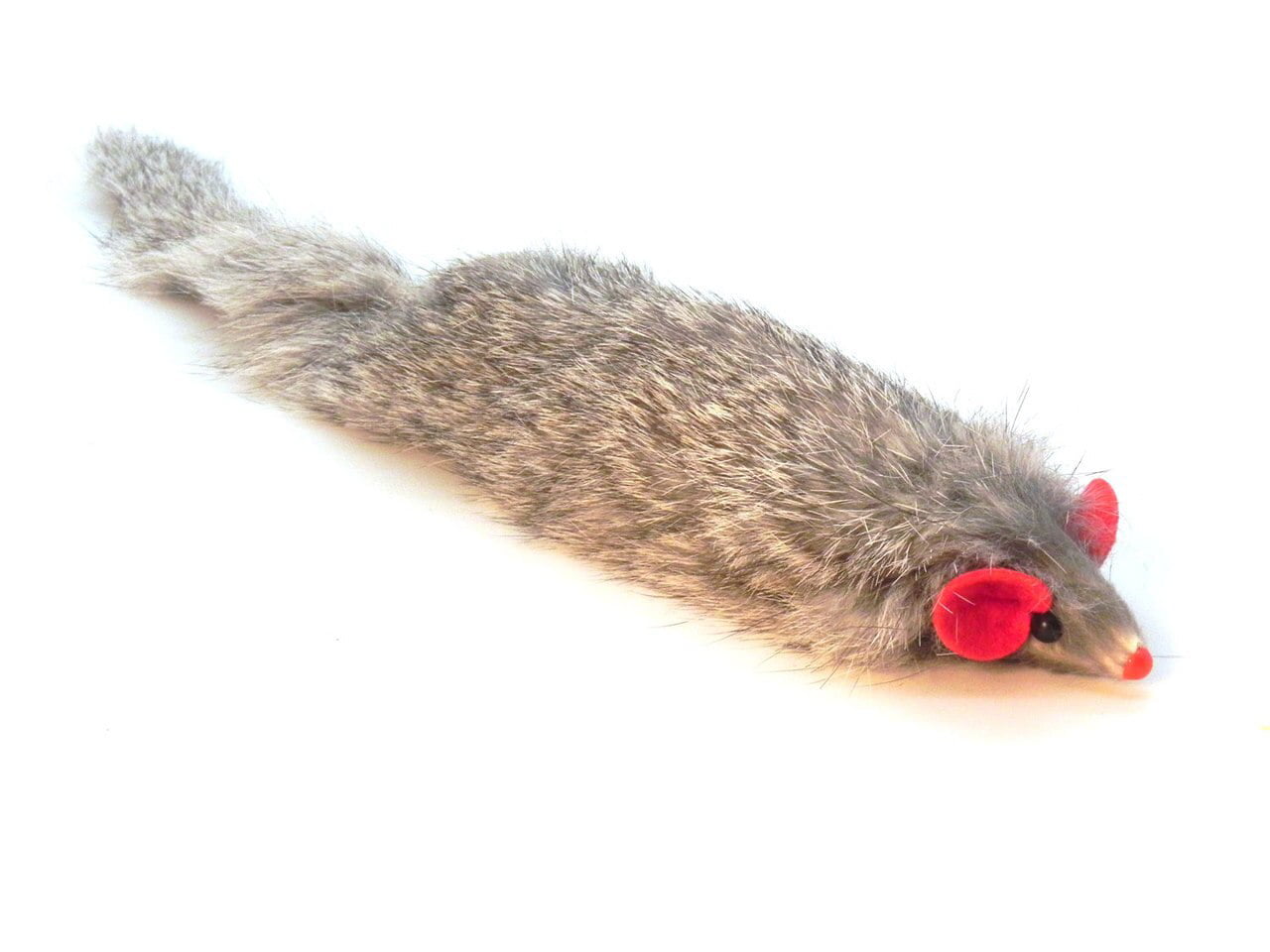 rabbit fur mouse cat toy