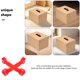 thumbnail image 3 of GOOHOCHY 100 correas para cajas de cartón, asas de seguridad para cartones de leche y cajas de regalo., 3 of 8