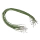 thumbnail image 5 of Cordón encerado a granel Yuyangstore 20 piezas Verde Collar de cadena de cordón de cera, 5 of 7