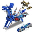 thumbnail image 2 of Ultimate Unicorn Car Toy 2 In 1 Creative Car Transforms Into Unicorn Robot Toy Inertial Sliding Racing Car Model Impact Deformed, 2 of 9