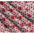 thumbnail image 3 of Soimoi Cotton Voile Fabric Raspberry,Strawberry & Cherry Fruits Printed Fabric 1 Yard 42 Inch Wide, 3 of 7