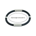 thumbnail image 1 of Fiudx Pulsera Deportiva de Energía Negativa, Hecha de Metal Iónico y Gel de Sílice de Grado Alimenticio, con Hebilla Magnética, Ideal para La Salud y El Bienestar, Elegante y Cómoda, Unisex, Ajustabl, 1 of 2