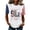 #-03 White, variant on Domzest 9/11 25th Anniversary Shirt for Women Never Forget Patriotic T-Shirt Short Sleeve Crew Neck USA Flag Graphic Tee White XL