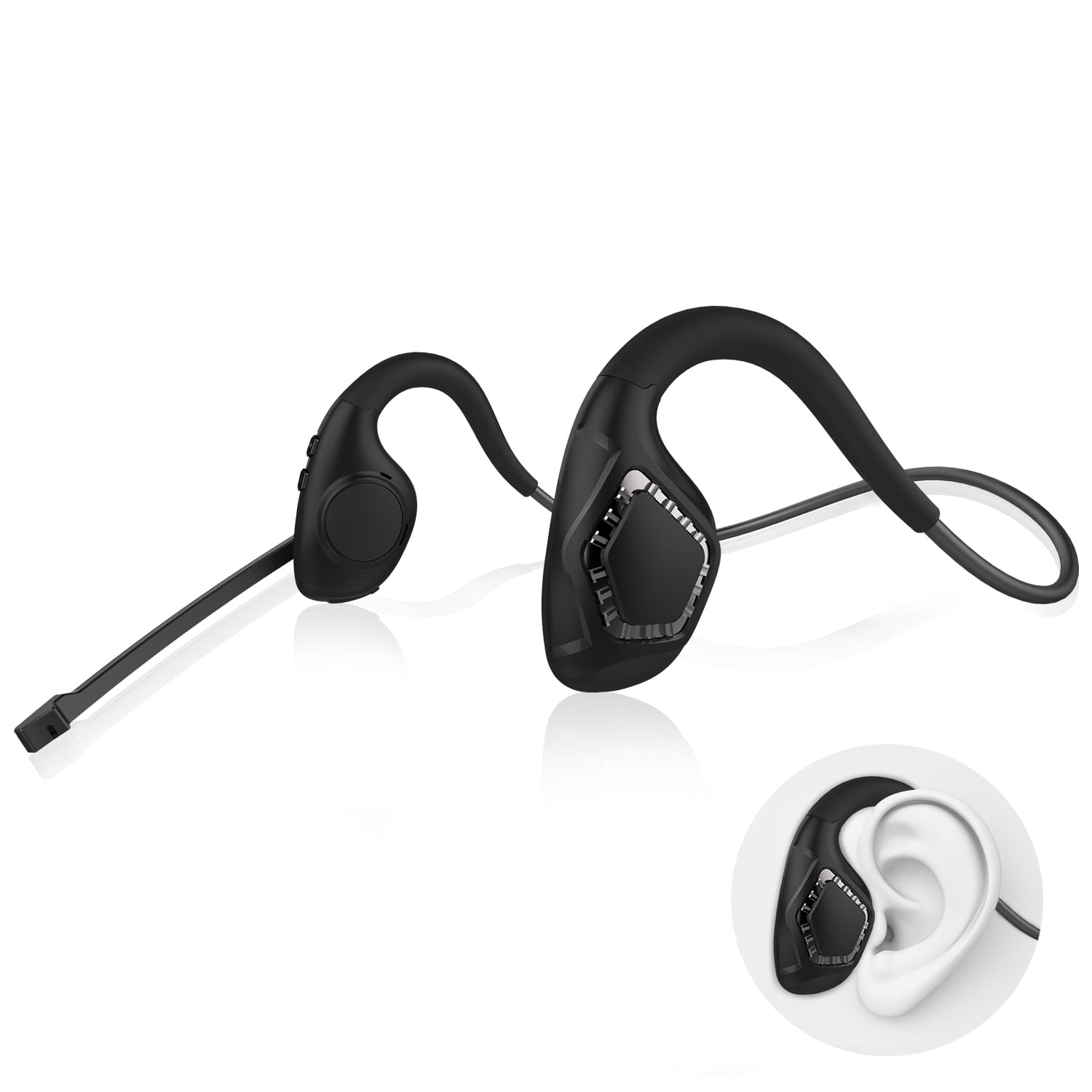 Giveet Open Ear Headphones, Air Conduction Bluetooth Headset, Wireless