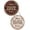 Dark Brown and White, variant on Do Not Disturb Door Hanger Sign for Door, PVC Round in A Meeting Sign for Office Door, in Session Sign for Therapists Office Clinic Treatment Double Sided Plaque 9 in
