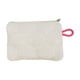 thumbnail image 2 of Bolsa de estética de lana de punto a rayas | Bolsa portátil | Organizador de maquillaje de poliéster en bloques de color 16x11cm | Bolsa ligera con cremallera, mini estuche de viaje, fácil de, 2 of 6