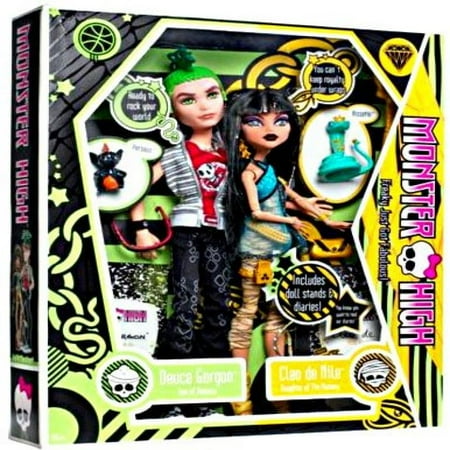 mattel monster high deuce gorgon cleo de nile doll 2 pack